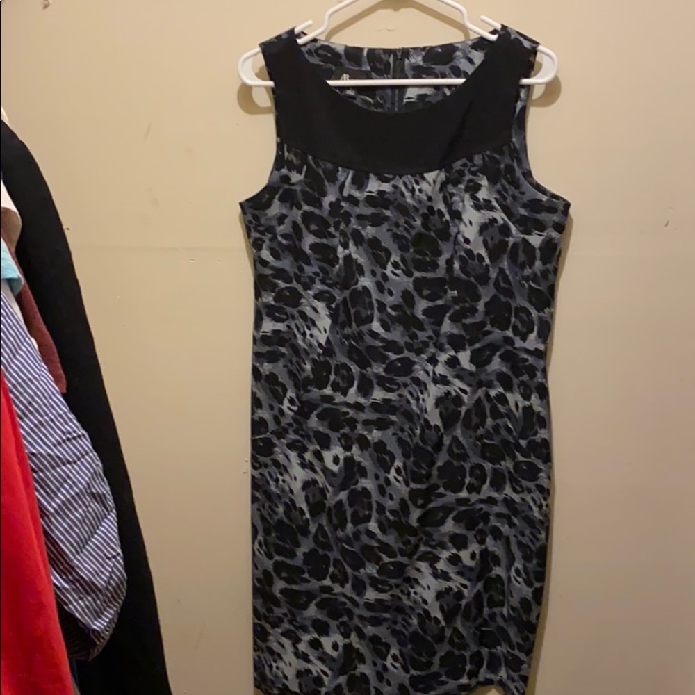 AB Studio Leopard Print Dress